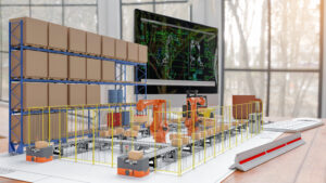 Visualization of a Manufacturing Plant Layout