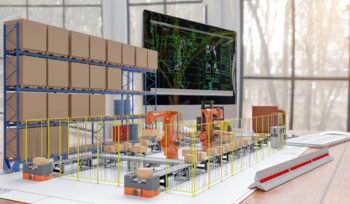 Visualization of a Manufacturing Plant Layout