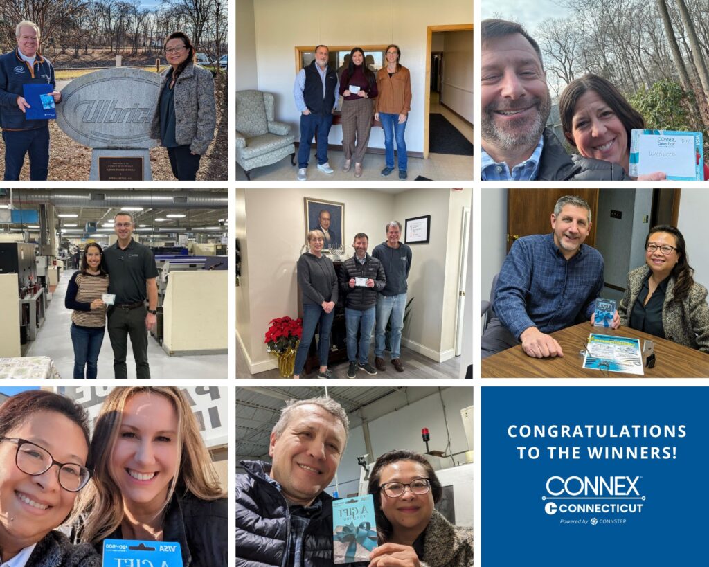 Congratulations to the CONNEX CT Gift Card Winners